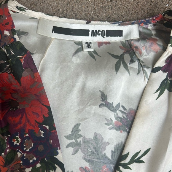 MCQ by Alexander McQueen silk mini dress - Picture 9 of 10